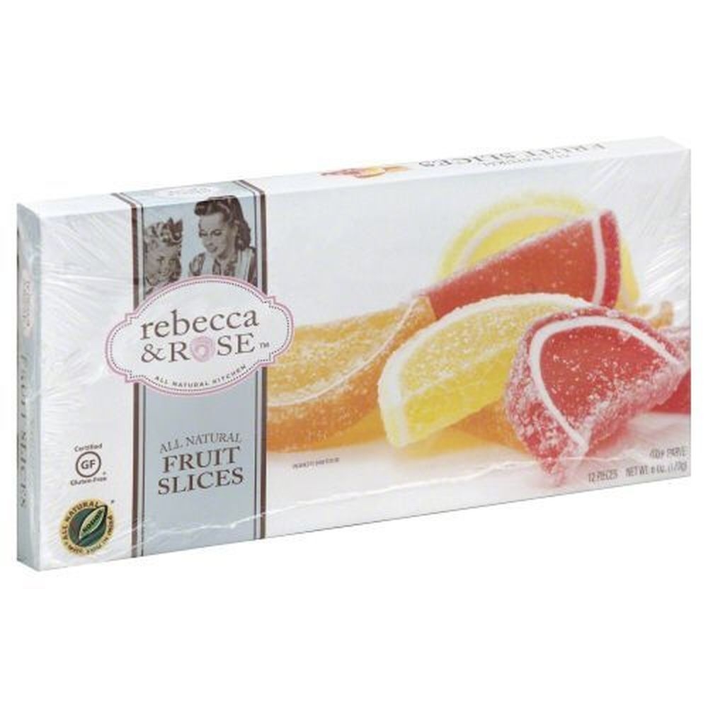 Rebecca and Rose Fruit Slices, 6 Ounce -- 12 per case