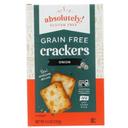 Absolutely Gluten Free Onion Crackers, 4.4 Ounce -- 12 per case