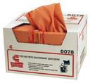 Chicopee Towel, Sanitizer Rayon Red Heavy-Duty -- 150 sheets per case.