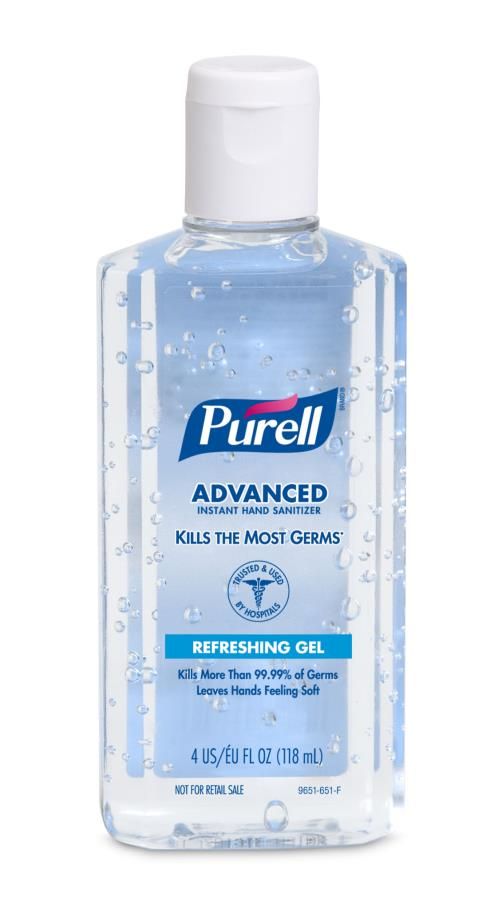 Purell 4.25 Ounce Squeeze Instant Hand Sanitizer -- 24 Per Case