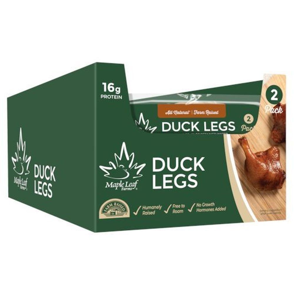 Maple Leaf Farms Duck Legs, 2 Count -- 8 Per Case