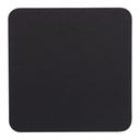 Hoffmaster Square Light Weight Black Coaster, 4 inch -- 500 per case.
