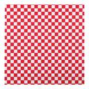 Hoffmaster Waxed Red and White Check Basket Liner/Sandwich Wrap, 12 x 12 inch -- 2000 per case.