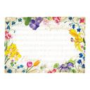 Hoffmaster Symphony Flowers Paper Placemat, 9.75 x 14 inch -- 1000 per case.