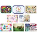 Hoffmaster Spring Seasonal Occasions Paper Placemat, 9.75 x 14 inch -- 1000 per case.