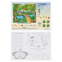 Hoffmaster Fun and Games Placemat, 10 x 14 inch -- 1000 per case.