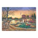 Hoffmaster Peaceful Evening Placemat, 9.75 x 14 inch -- 1000 per case.