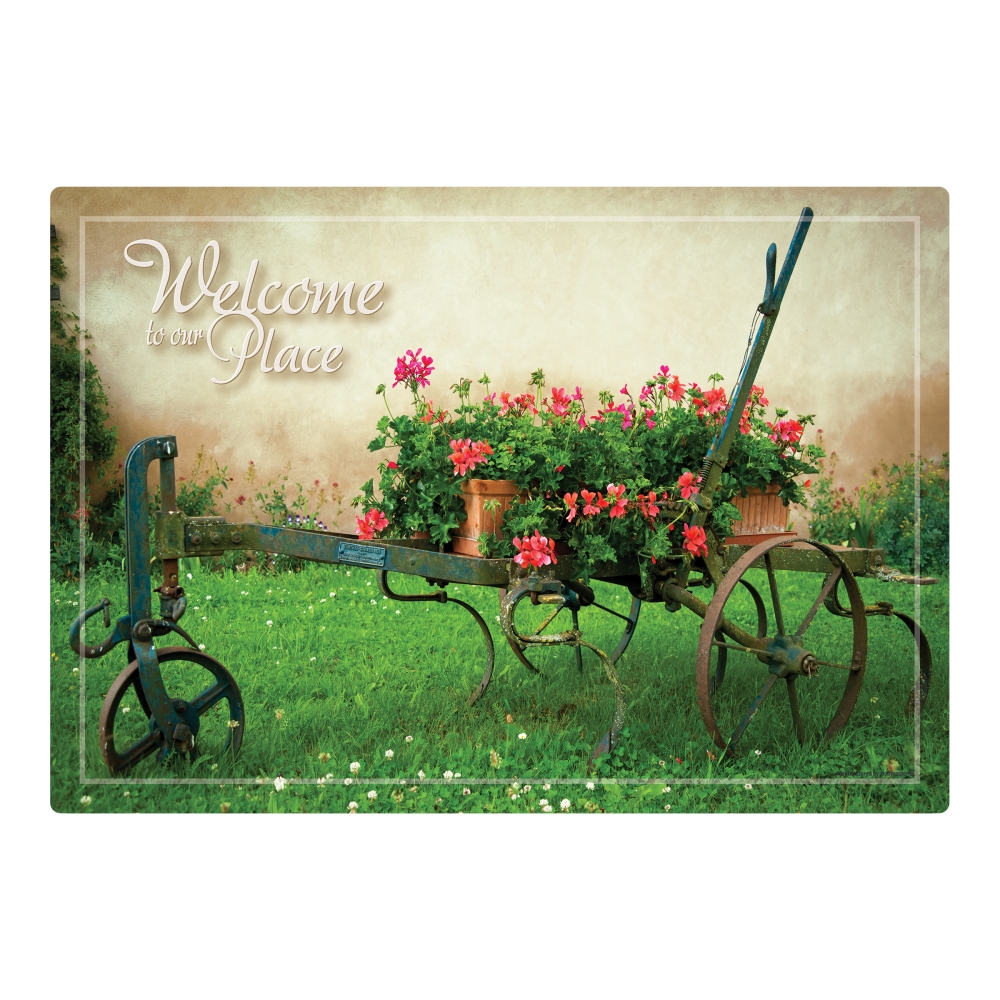 Hoffmaster Welcome To Our Place Placemat, 9.75 X 14 Inch -- 1000 Per Case