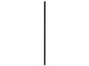 Aardvark Unwrapped Black Jumbo Solid Paper Straw, 10 inch -- 4800 per case