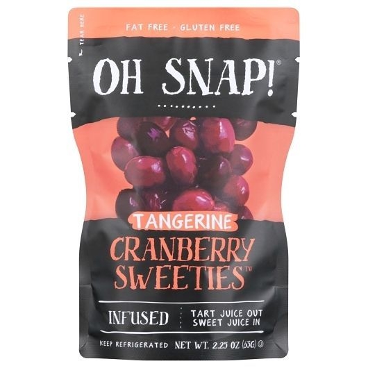 Oh Snap Tangerine Cranberry Sweeties, 2.25 Ounce -- 12 per case