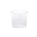 WNA Classicware Clear Polystyrene Rocks Squat Fluted Tumbler, 9.5 Ounce -- 240 per case.