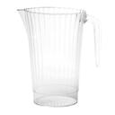 WNA Classicware Classic Crystal Clear Polystyrene Beverage Pitcher, 50 Ounce -- 40 per case.