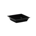 WNA Petites Black Square Dish, 2.5 inch -- 200 per case.