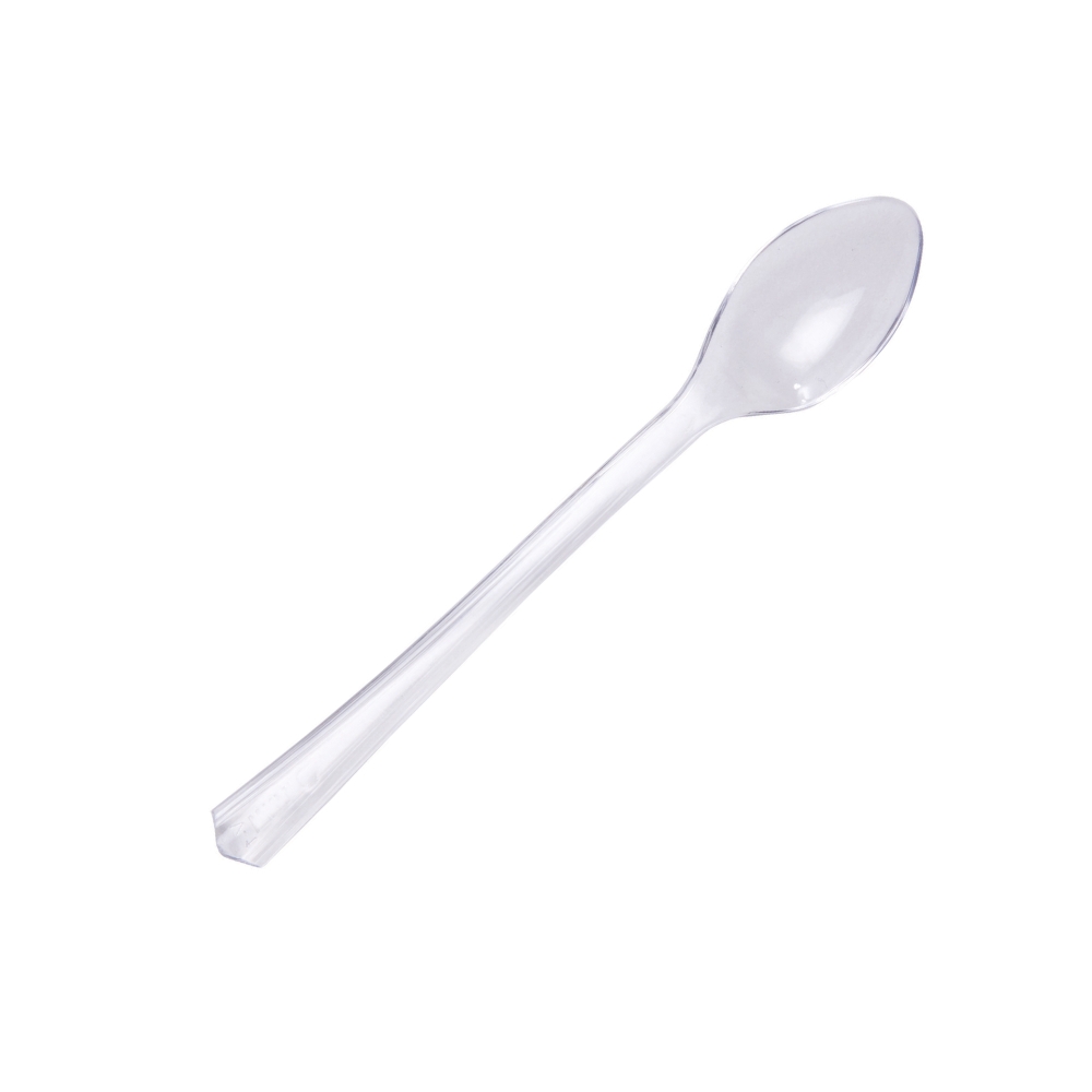 WNA Petites Clear Tasting Spoon, 4.2 inch -- 500 per case.