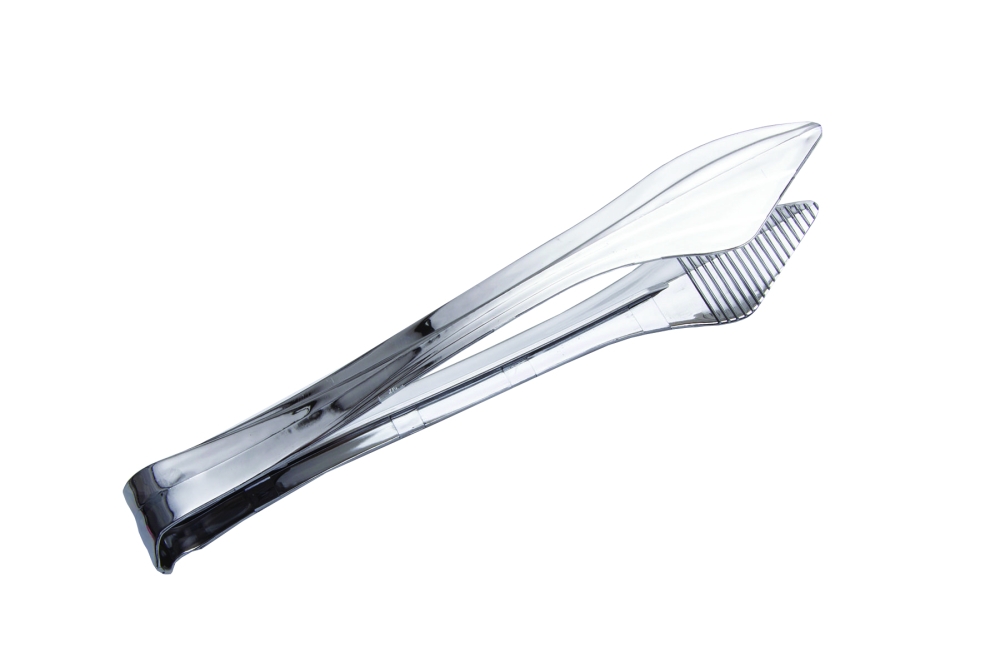 WNA Reflection Polystyrene Sliver Tong, 9 inch -- 40 per case.