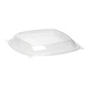 WNA Pack N Serve PET Clear Dome Lid for Contours Square Bowl, 9 x 9 inch -- 200 per case.
