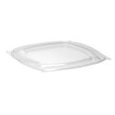 WNA Pack N Serve PET Clear Flat Lid for Contours Square Bowl, 9 x 9 inch -- 200 per case.