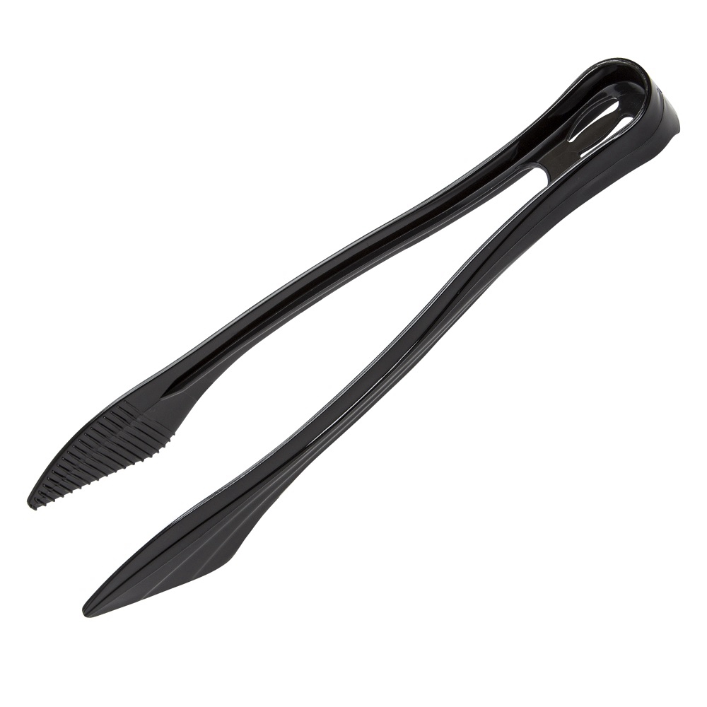 WNA Classicware Black Polystyrene Tong, 9 inch -- 40 per case.