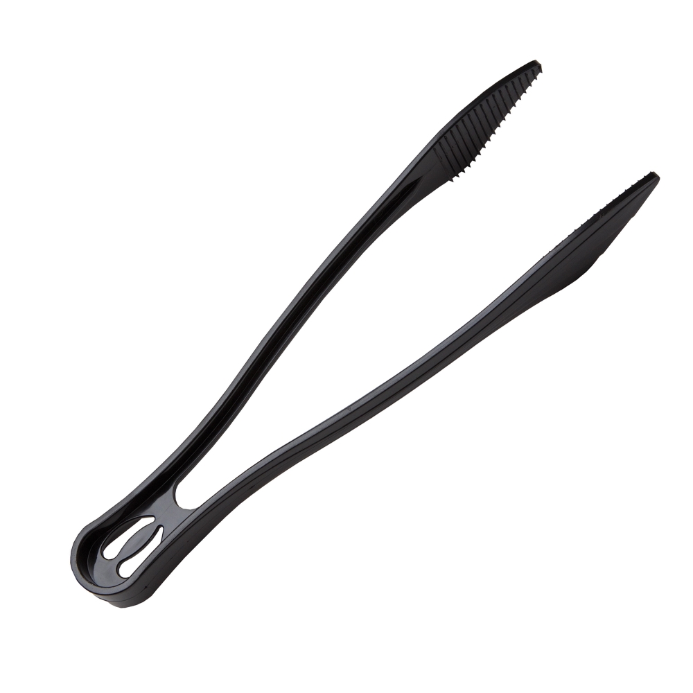 WNA Petites Polystyrene Black Tong, 6.5 inch -- 48 per case.