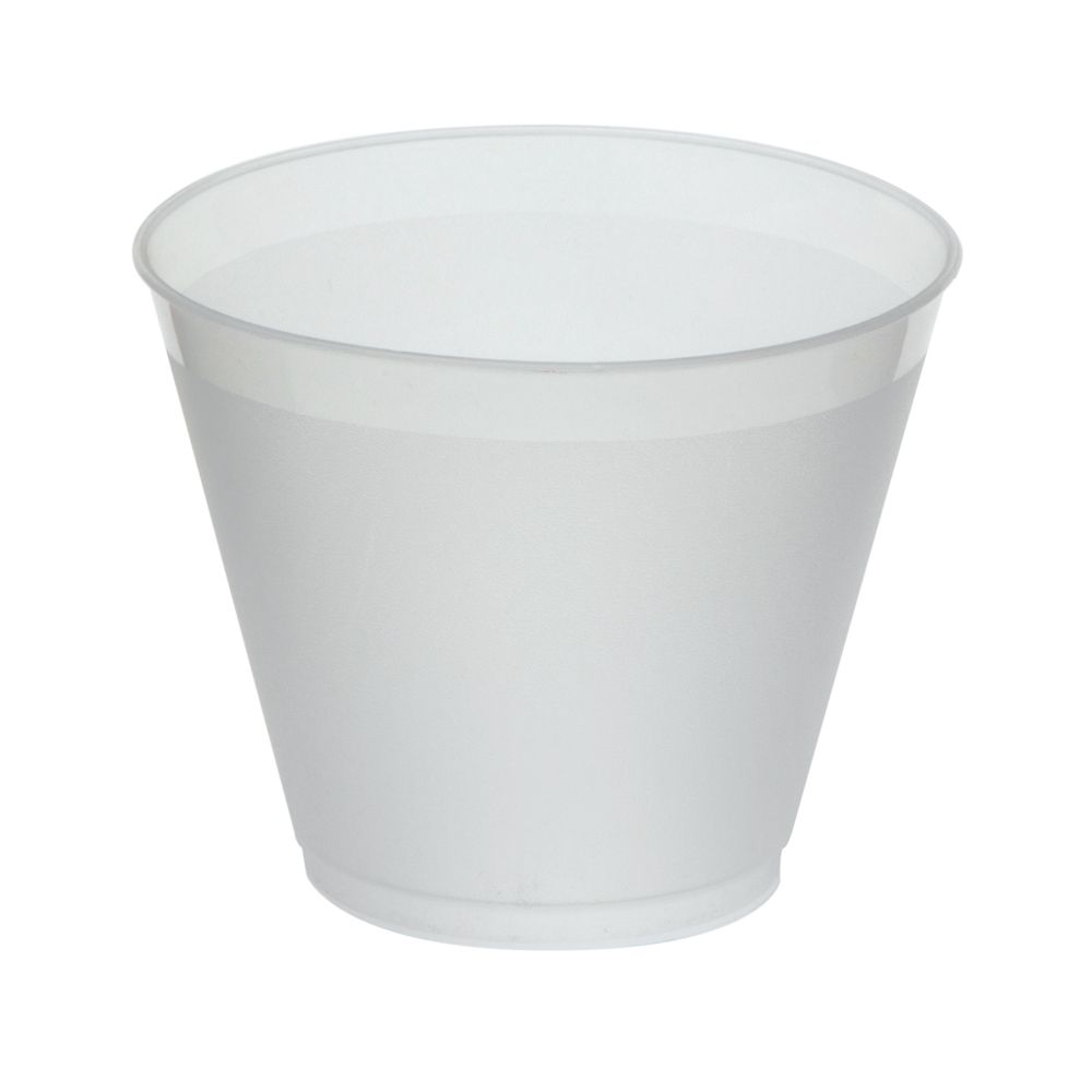 Wna Frostflex Squat Frosted Clear Tumbler, 8.75 Ounce -- 500 Per Case