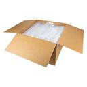 Durable Packaging Clear Plastic Medium Oblong Hoagie Hinged Container, 250 count