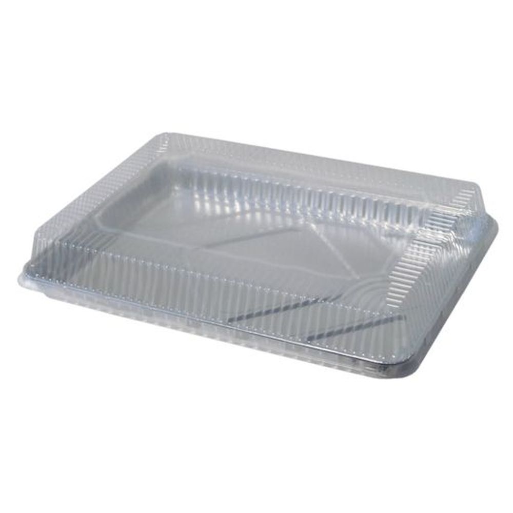 Durable Packaging Clear Plastic Dome Lid for 1/2 Sheet Pan, 100 count