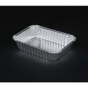 Durable Packaging Aluminum 1 Compartment Oblong Pan -- 1000 per case