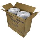 Durable Packaging 7 inch Round Pan with Lid, 200 count