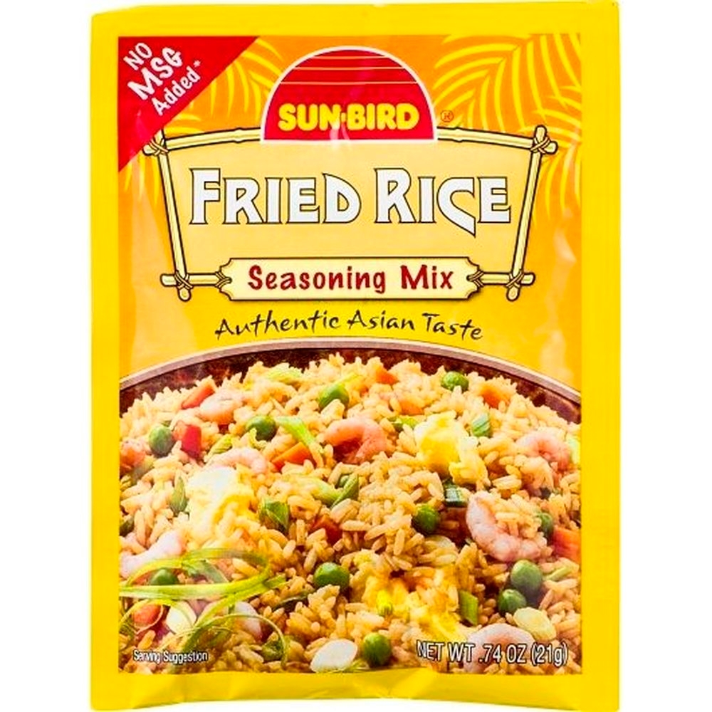 Sun-Bird Fried Rice Seasoning Mix, 0.74 Ounce -- 24 per case