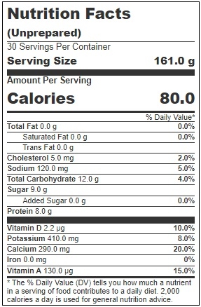 Mountain High Whole Milk Fat Free Plain Yoghurt, 32 Ounce -- 6 per case