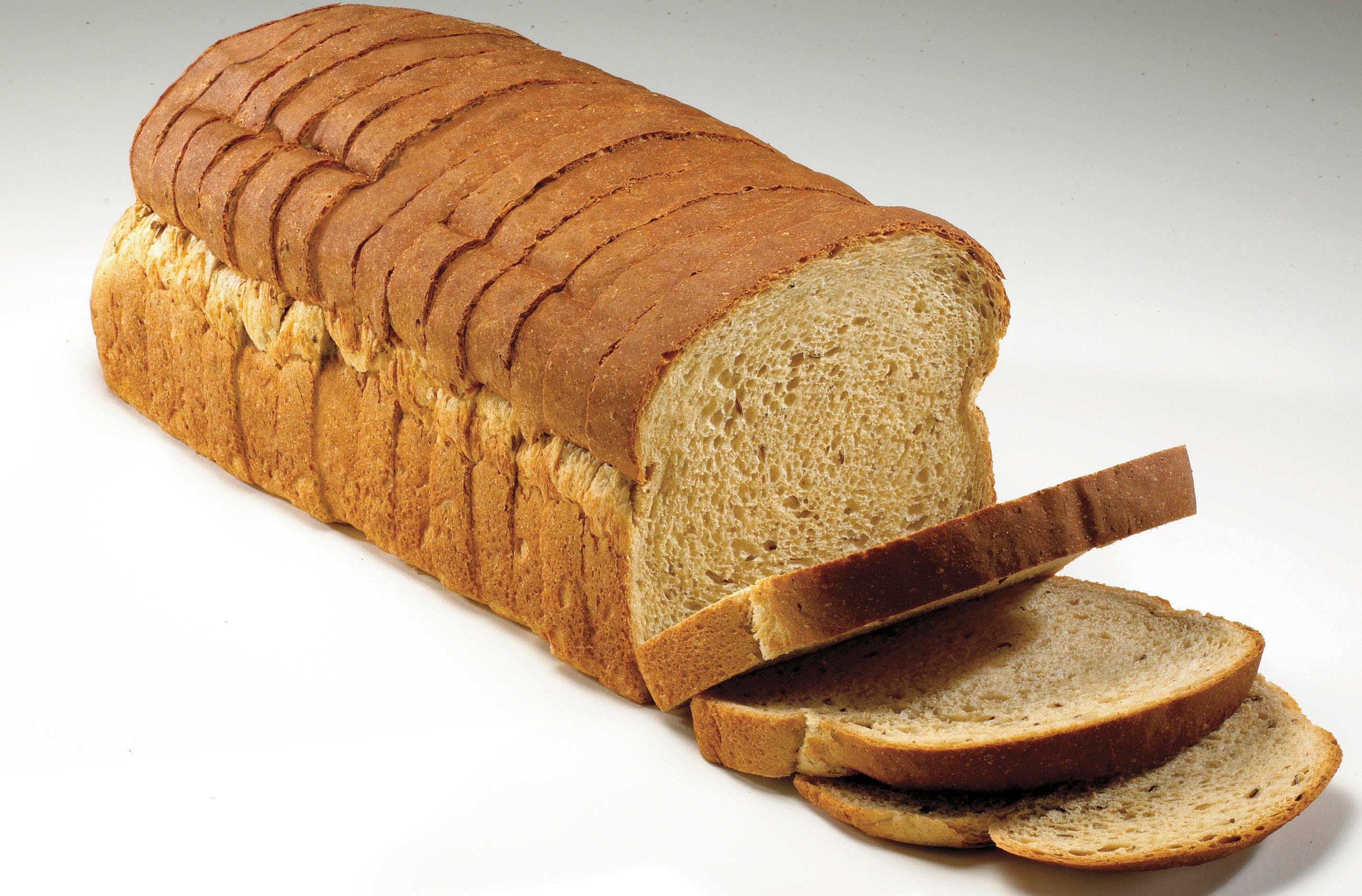 Flowers Foods European Bakers Sliced High Crown Rye Sandwich Bread, 38 Ounce -- 8 per case.