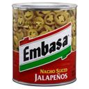 Embasa Nacho Sliced Jalapeno Peppers, 26 Ounce -- 12 Case