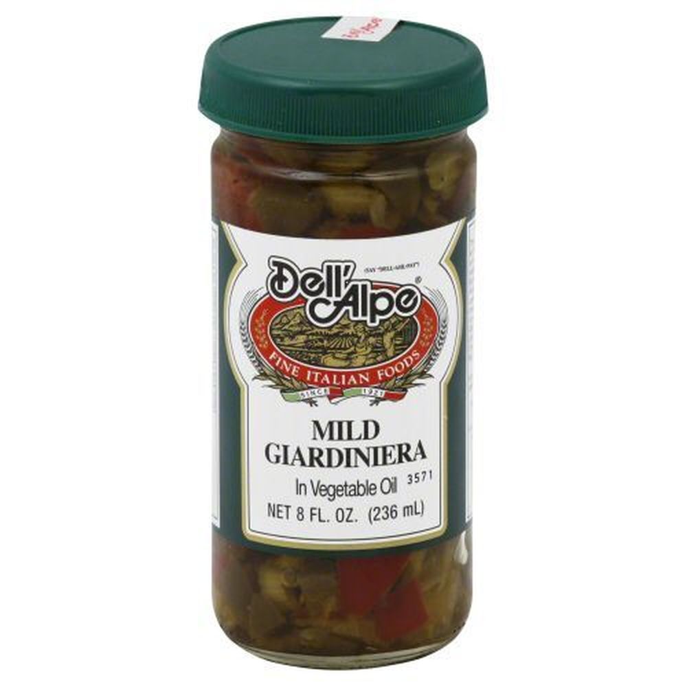 Dell Alpe Mild Giardiniera in Vegetable Oil, 8 Ounce -- 12 per case