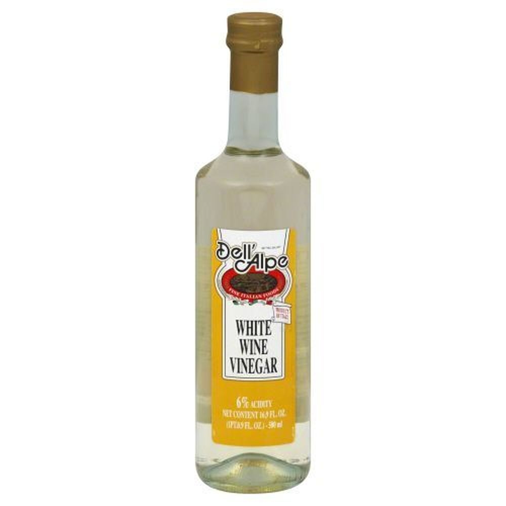 Dell Alpe White Wine Vinegar, 17 Ounce -- 6 per case