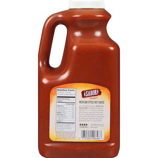 Texas Pete Sabor Mexican Hot Sauce, 0.5 Gallon -- 4 per case