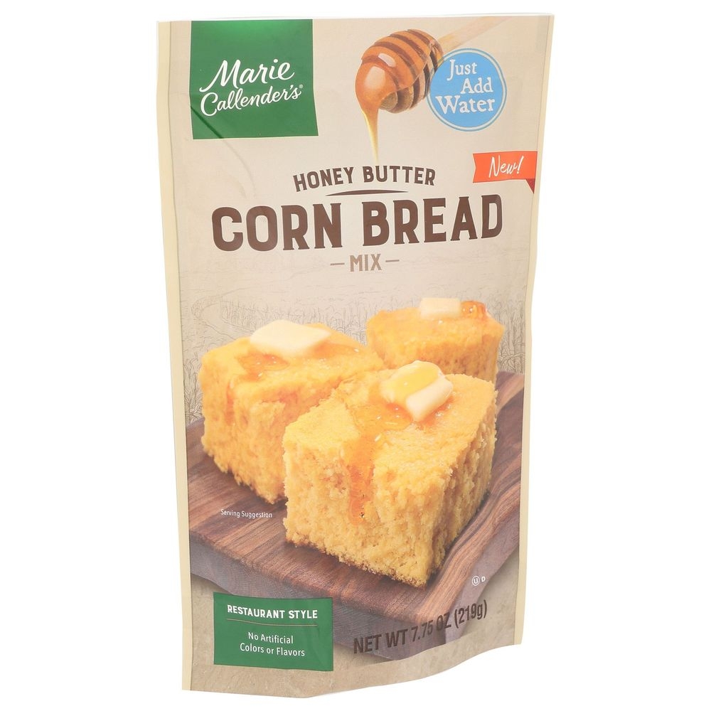 Marie Callendars Honey Butter Corn Bread Mix, 7.75 Ounce -- 12 per case
