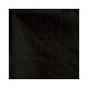 Hoffmaster 1-Ply 4.75 inch Fold Regal Embossed Black Beverage Napkin, 10 x 10 inch -- 1000 per case