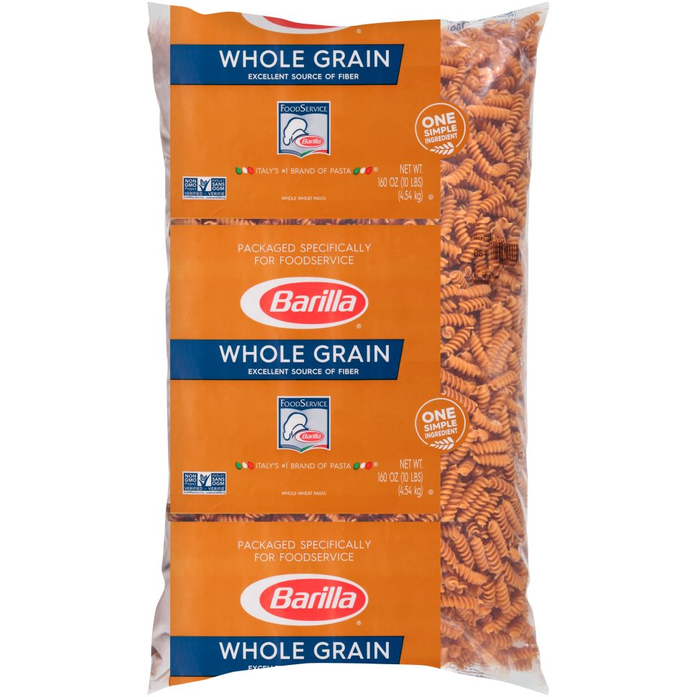 Barilla Rotini 100 Percent Whole Grain Pasta, 160 Ounce -- 2 Per Case