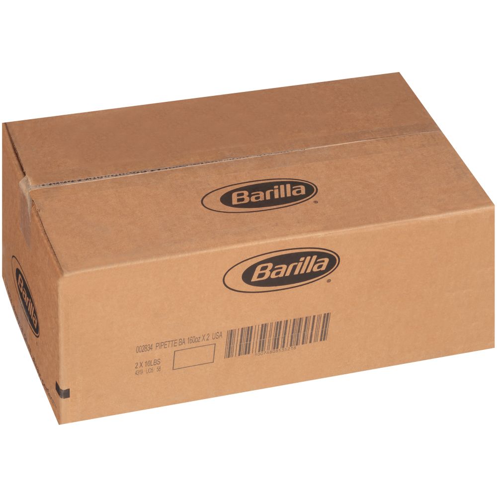 Barilla Pipette Pasta, 160 Ounce -- 2 Per Case