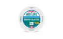 AJM Packaging White Uncoated Green Label Paper Plate, 9 inch -- 1000 per case.