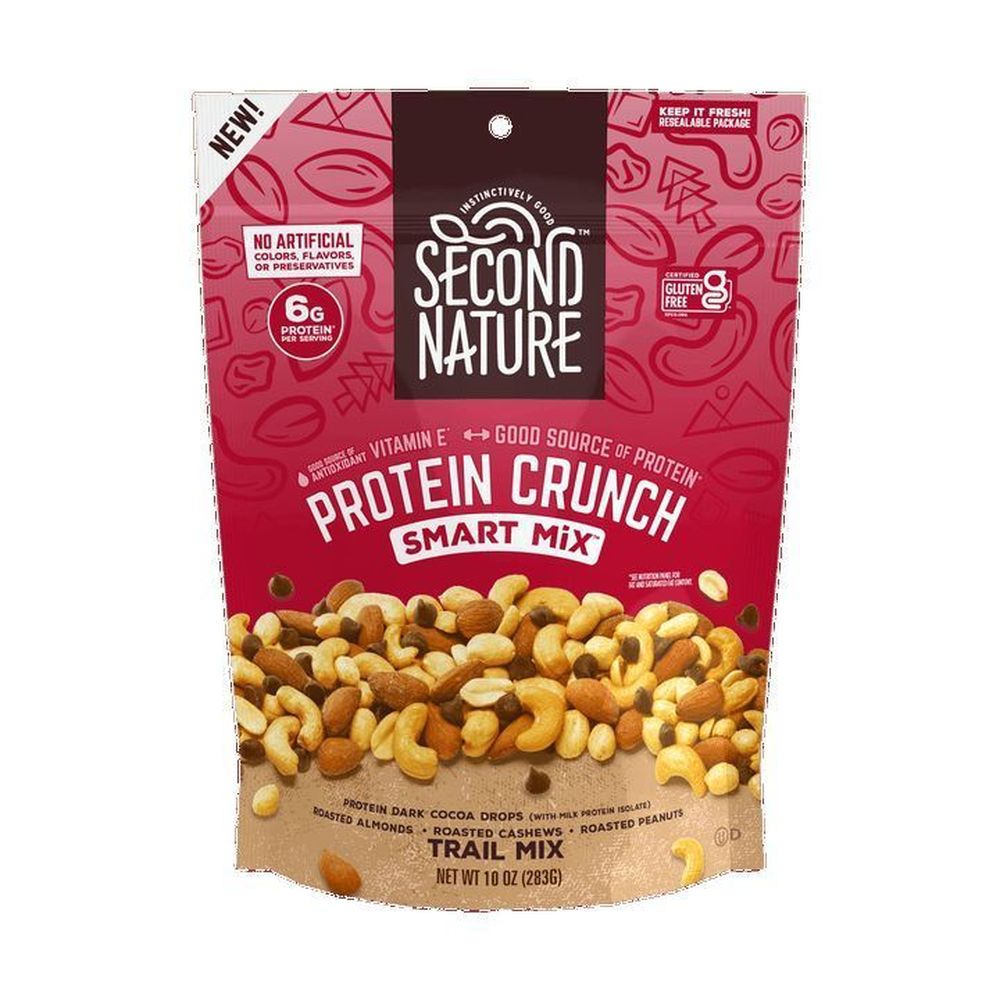 Second Nature Protein Crunch Smart Mix, 10 Ounce -- 6 per case
