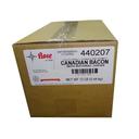 Rose Packing Fully Cooked Chunked and Formed Canadian Bacon with Natural Juice, 3 Pound -- 4 per case