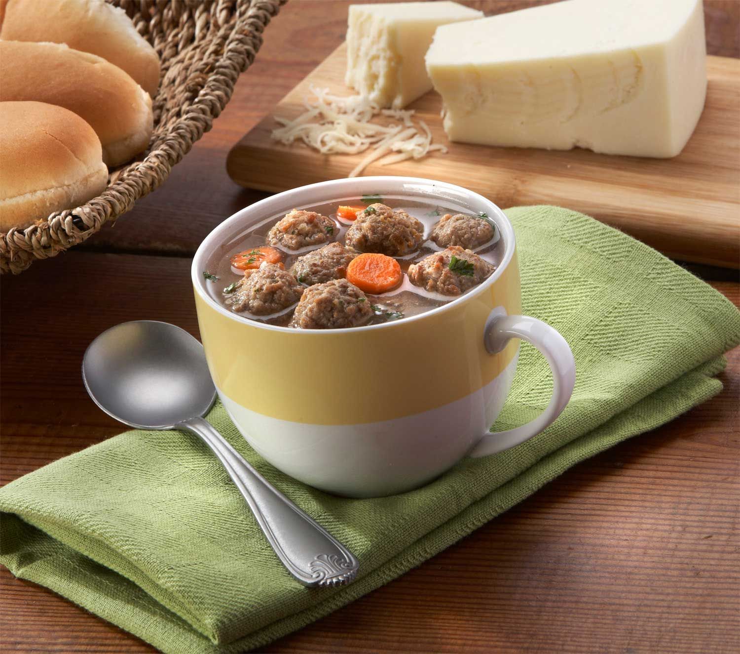 Rosina Food Traditional Wedding Soup Meatball, 5 Pound -- 2 Per Case
