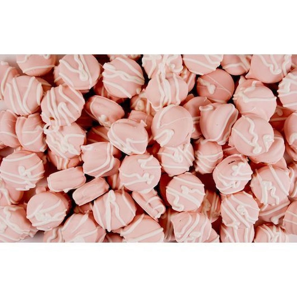Palmer Strawberry Enrobed Cookies, 20 Pound