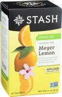 Stash Meyer Lemon Tea - 20 tea bags per pack -- 6 packs per case