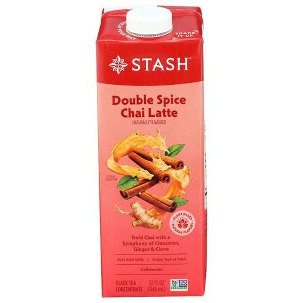 Stash Double Spice Chai Latte Black Tea Concentrate, 32 Fluid Ounce -- 6 per case