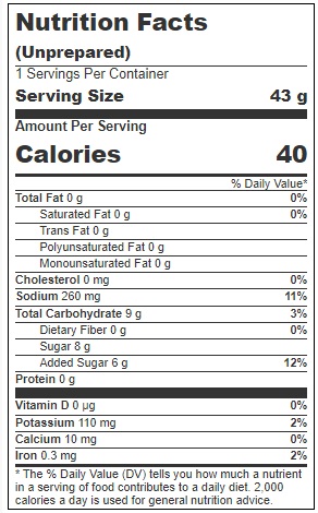 Made For You Cocktail Sauce, 1.5 Fluid Ounce -- 48 per case