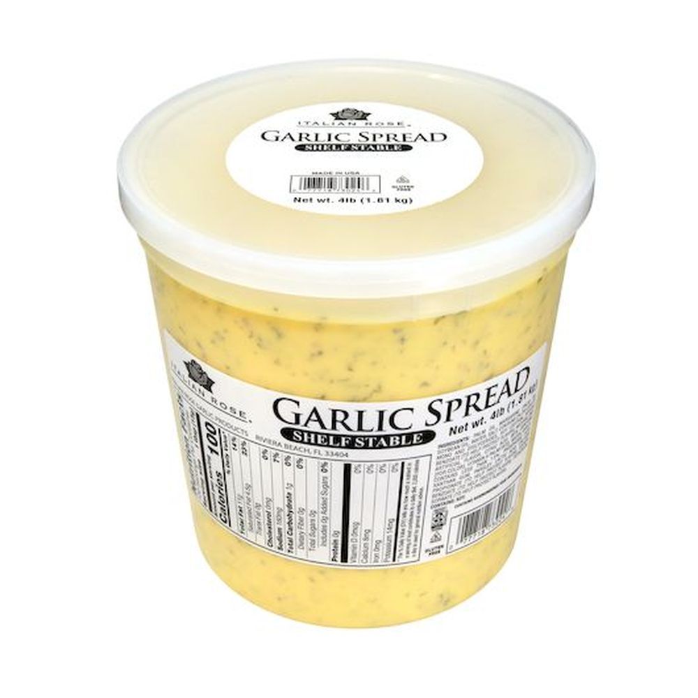 Italian Rose Garlic Spread, 4 Pound -- 6 Per Case