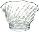 Carlisle Plastic Clear Tulip Dessert Dish, 5 Ounce -- 24 per case