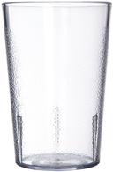 Carlisle Stackable SAN Plastic Clear Tumbler, 8 Ounce -- 24 per case